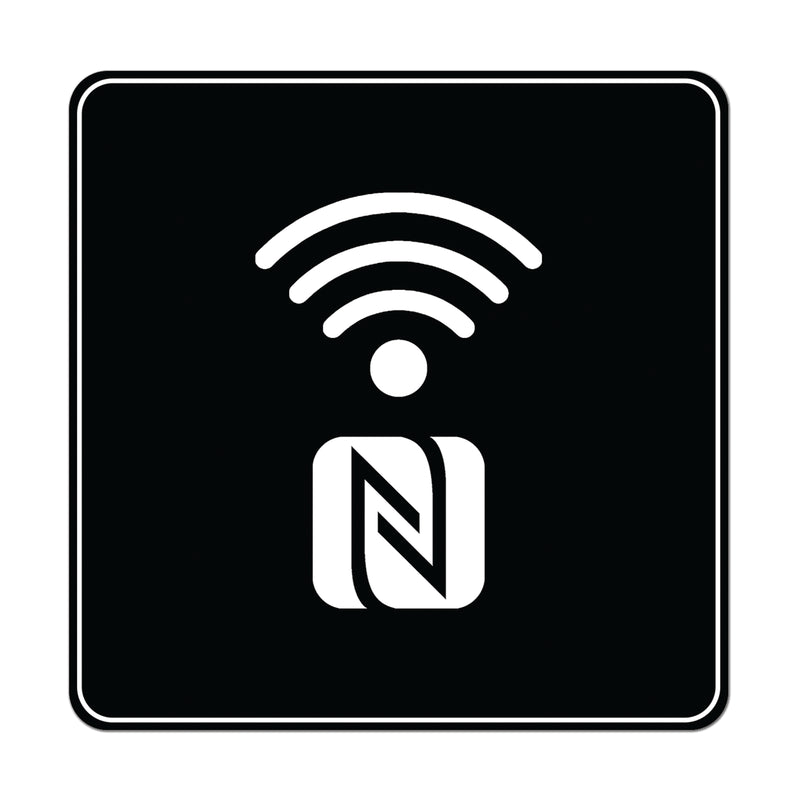 Round/Square Epoxy NFC Labels Stickers, NTAG213 Tag 144 Bytes Writable Memory, Fully Programmable Waterproof Smart Decals for Apple, Android, Home Automation NFC-Enabled Devices