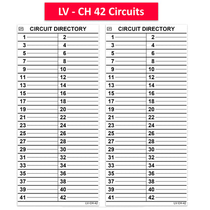 Replacement for Cutler Hammer 42 Circuits