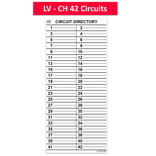 Replacement for Cutler Hammer 42 Circuits