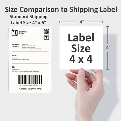 8 Pack 4"x4" Laminated Vinyl Security Alert Video Surveillance Labels Stickers Sign Decals Security Sign for Home, Business, Windows, and CCTV Systems