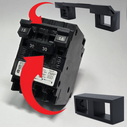 10 Pcs Handle Tie for Joining Outside and Inside Quad Siemens Breakers Common Trip QTH2