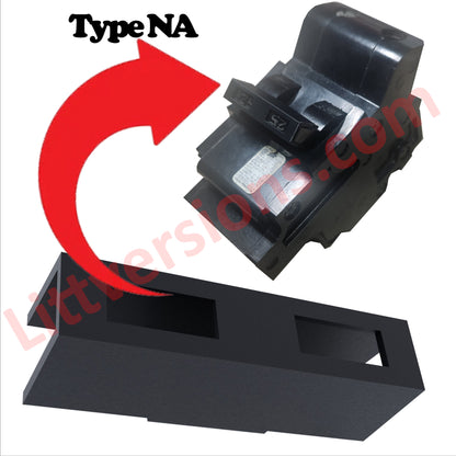 5-Pack HTNA Handle Ties for Federal Pioneer FPE Stab-Lok  2 Pole Breakers (NA/NB Type)