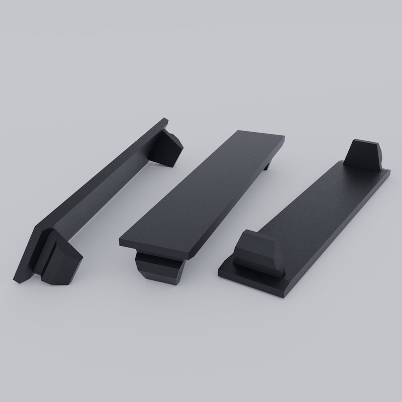 1/2 inch GE TFH THQP Challenger Type A Square D Universal Knockout Filler Plate 1/2" x 2.5" Blank Flush Cover for Twist Thin Circuit Breaker Electrical Panel Box Load Center