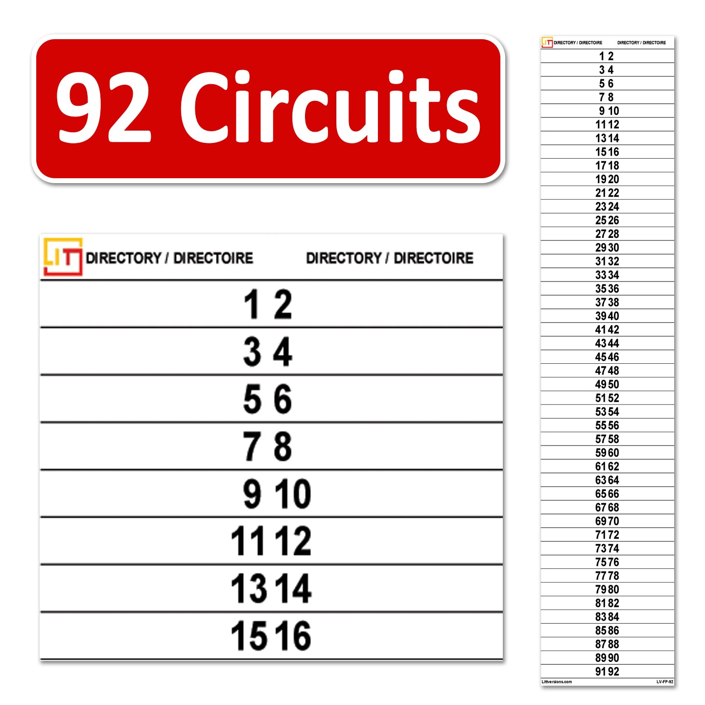 Replacement for Federal Pioneer/ Stablok 92 Circuits