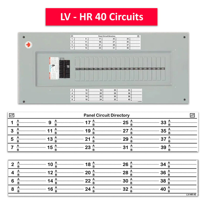 Horizontal 40 Circuits