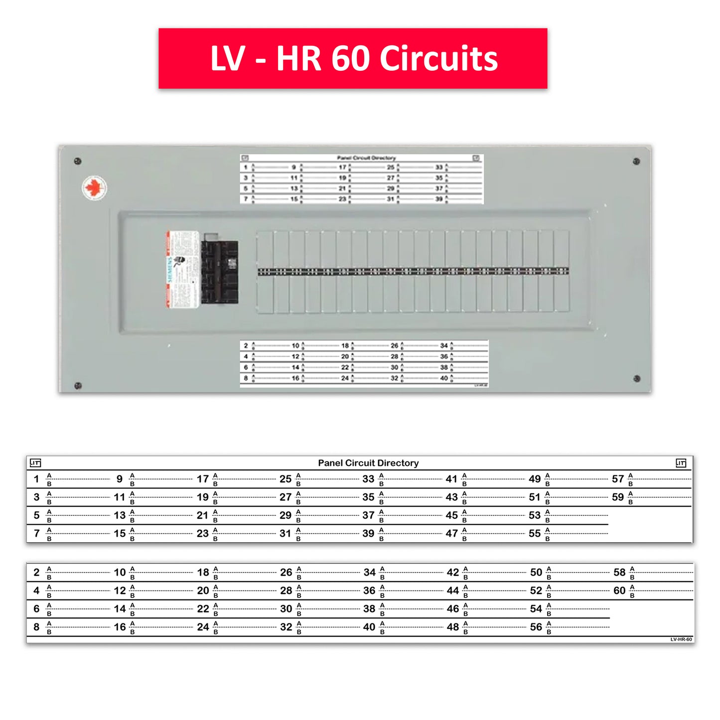 Horizontal 60 Circuits