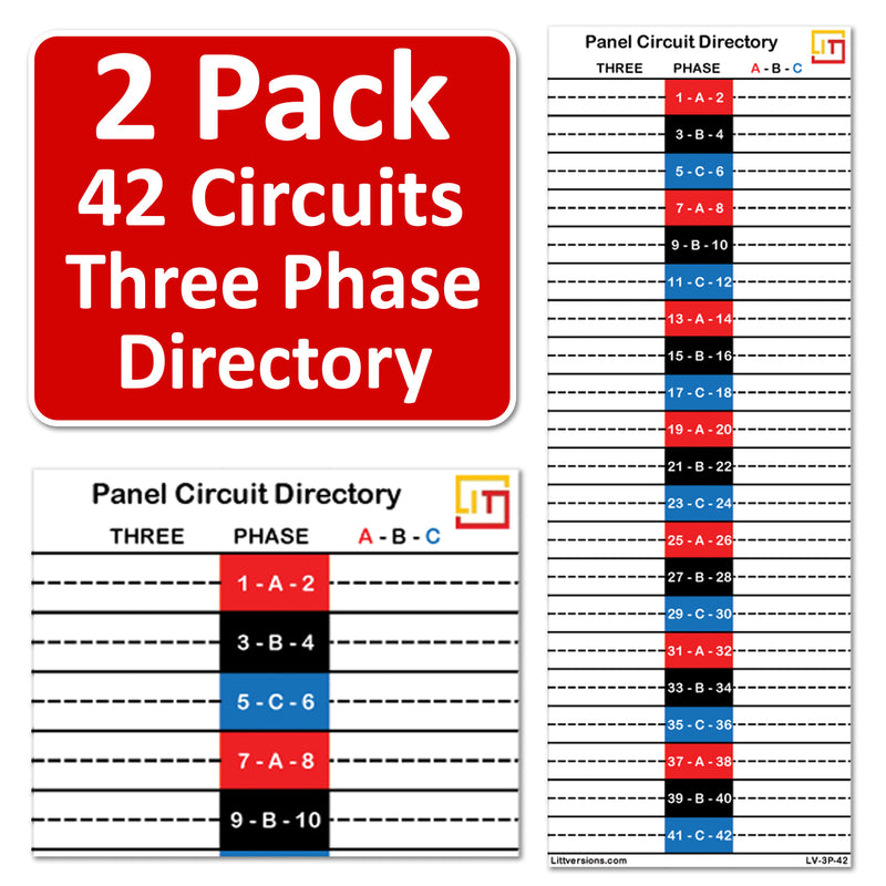 3 Phase 42 Circuits