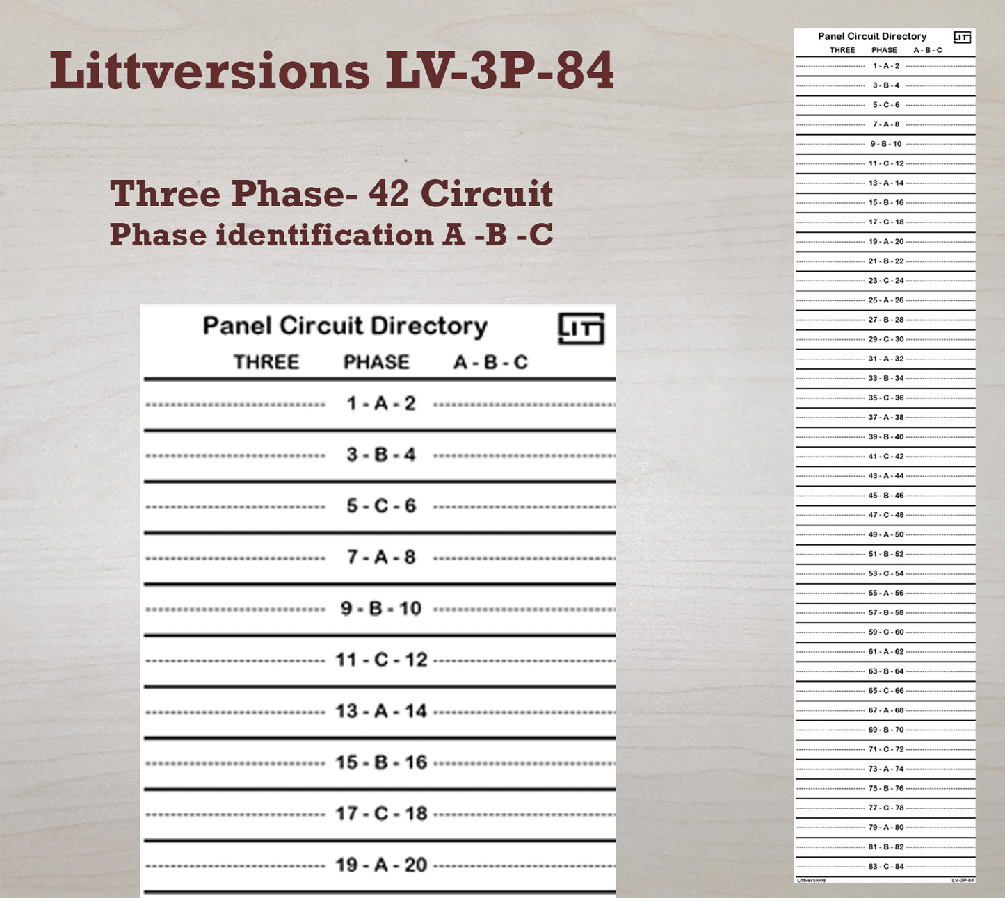 3 Phase 84 Circuit