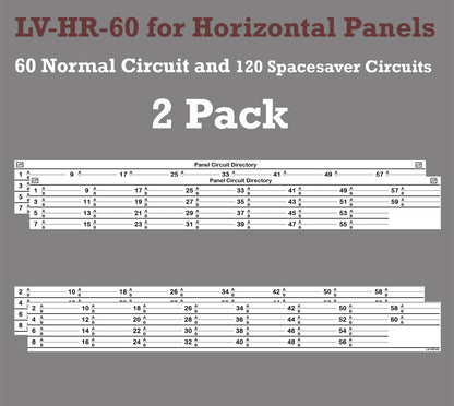 Horizontal 60 Circuits