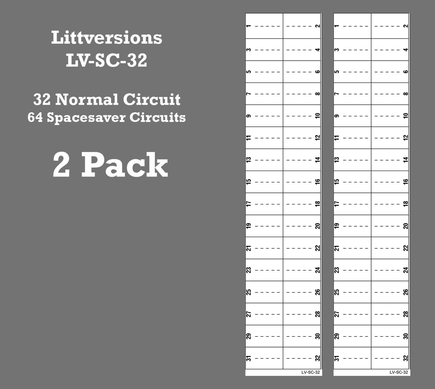 Replacement for Square D/Schneider 32 Circuits