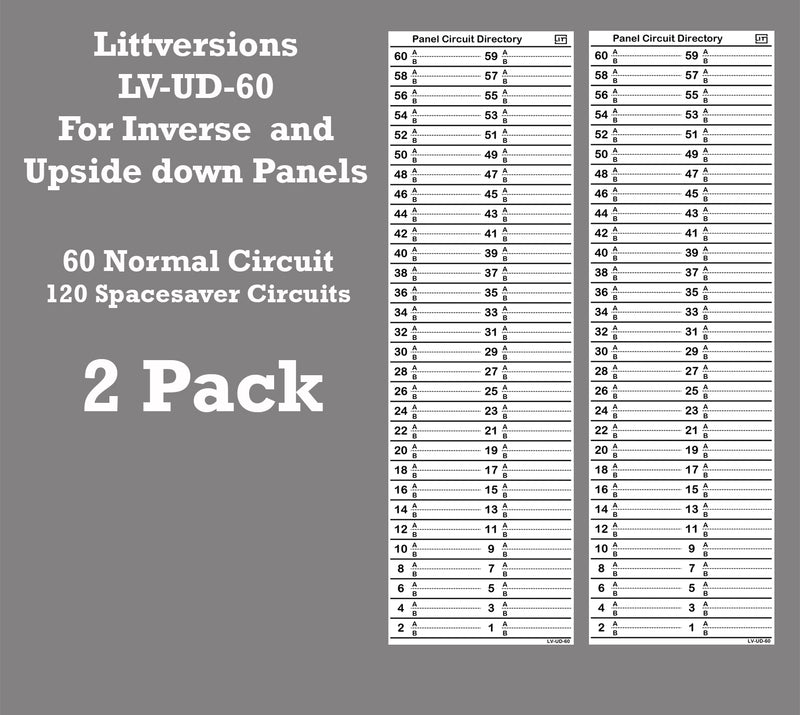 Inverse Upside down 60 Circuits