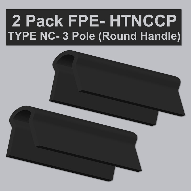 2 Pack HTNCCP Handle Ties For Federal Pioneer FPE Stab-lok 3 Pole Round Handle NC Type breakers