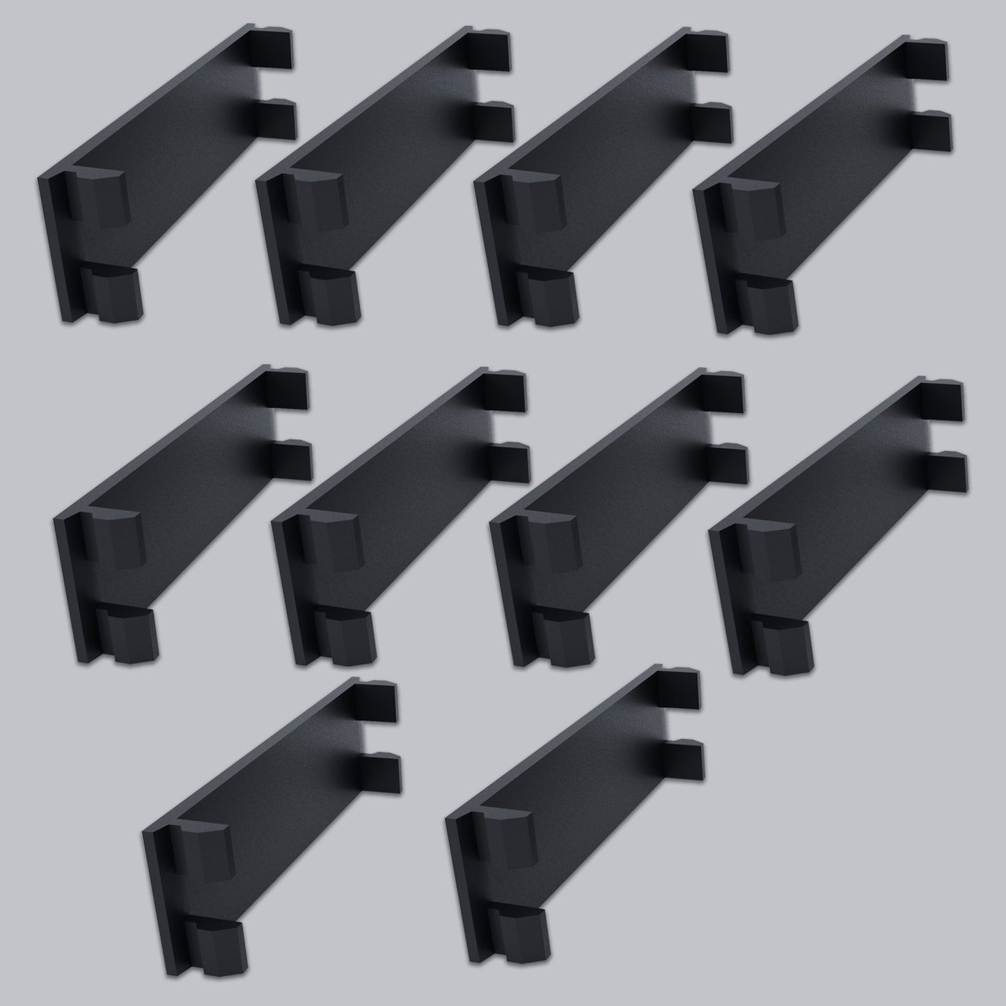10 Pack 1 inch FPE NBFS PF1CP Federal Pacific Stab-lok Universal Knockout Filler Plate 1" x 1.5" Blank Flush Cover for Twist Thin Circuit Breaker Electrical Panel Box Load Center