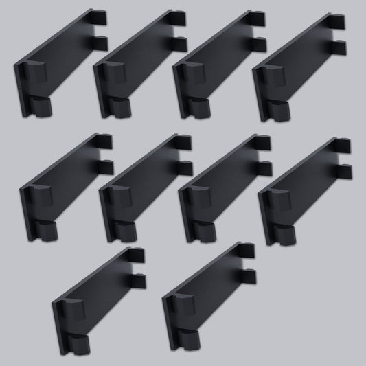 10 Pack 1 inch FPE NBFS PF1CP Federal Pacific Stab-lok Universal Knockout Filler Plate 1" x 1.5" Blank Flush Cover for Twist Thin Circuit Breaker Electrical Panel Box Load Center