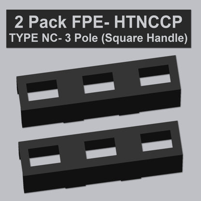2 Pack HTNCCP Handle Ties For Federal Pioneer FPE Stab-lok 3 Pole Square Handle NC Type breakers