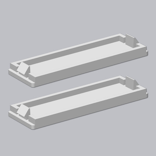 2 Pack LFPLT 1" Filler Plate Replacement for Leviton Loadcenters Electrical Panel including LP2XX LP3XX LP4XX LP6XX