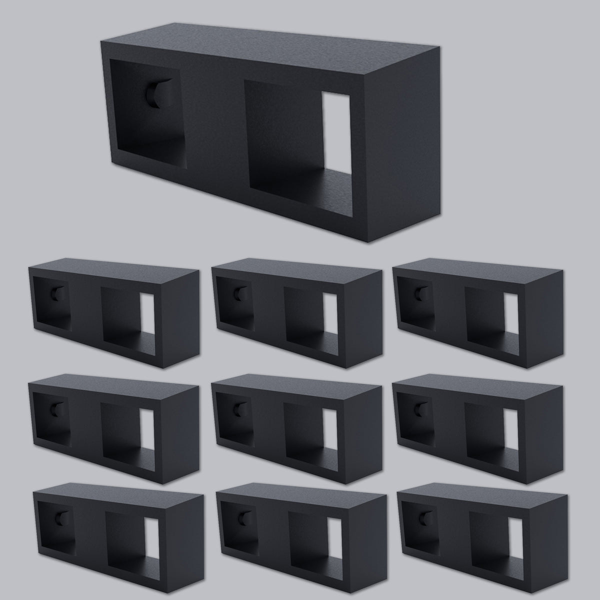 Littversions 10 Pack Inside Only Handle Ties for Joining Two Tandem ...