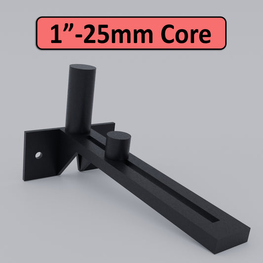 Media Hanger 1"(25mm) Diameter Cores for Replacement for Zebra ZT410 ZT411 ZM400 Ribbon Holder Thermal Barcode Label Printer P1058930-086 79839