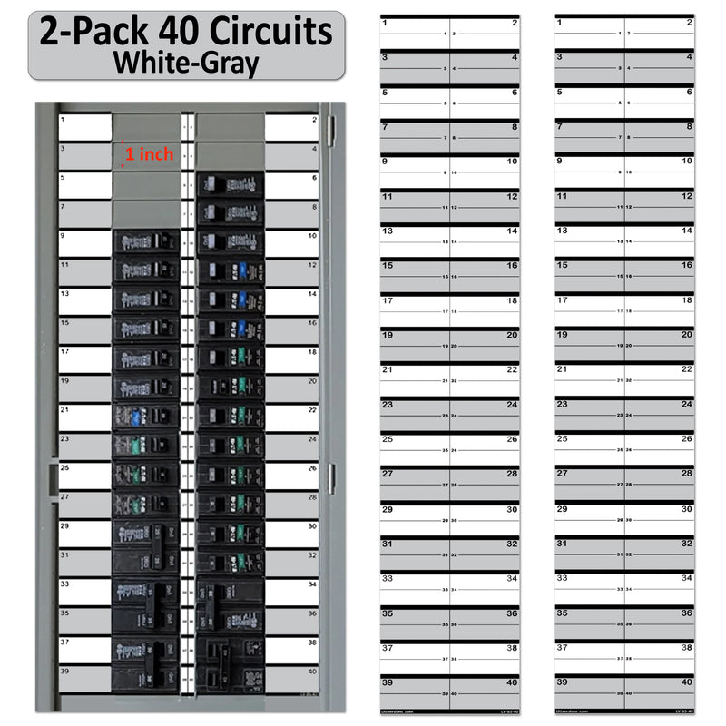 Breaker Side 40 Circuits