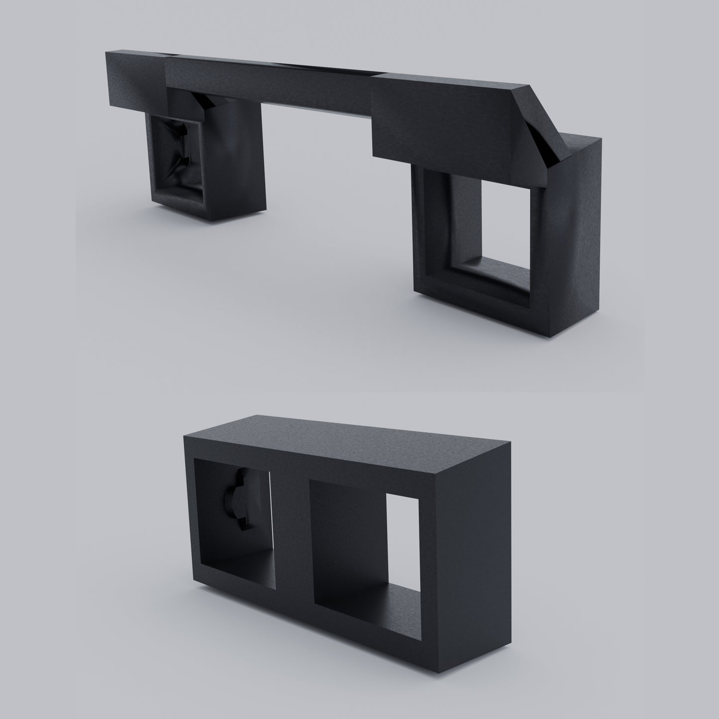 10 Pcs Handle Tie for Joining Outside and Inside Quad Tandem Squared QO Type Common Trip QOTHTCP
