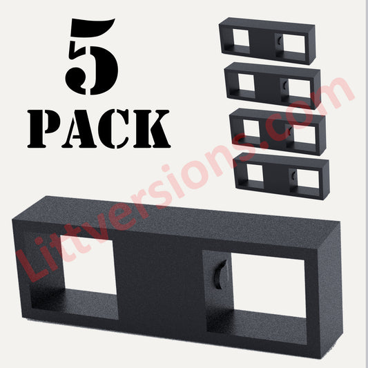 5 Pack Handle Tie Join 2 Single Pole or 2 Pole 3/4" Wide Replacement for Square D Type QO Electric Breakers Common Trip Breakers QO1HTCP QO Circuit Breaker