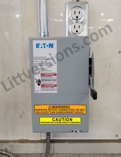 16 Pack 4.125"x 0.75" Solar NEC Compliant Caution Photovoltaic System Circuit is Backfed Outdoor Rated Laminated Labels Sticker 149863 UL-969 Standard 596-00587 596-00666