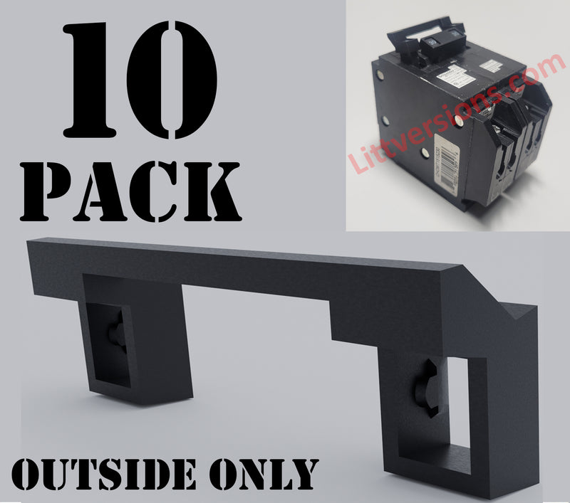 10 Pack Handle Tie for Joining Outside Only Quad Tandem Square D Schneider Squared CHOM Breaker Common Trip HOMT HT