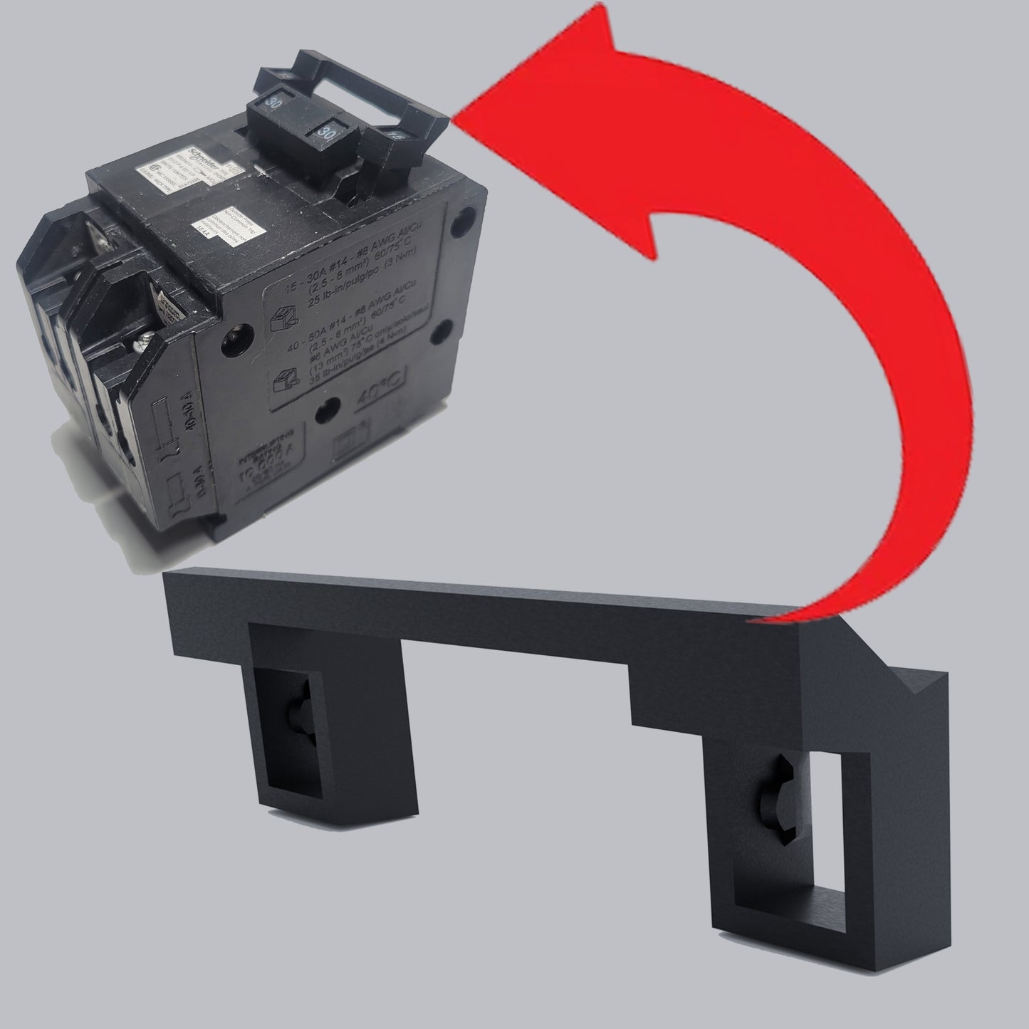 10 Pack Handle Tie for Joining Outside Only Quad Tandem Square D Schneider Squared CHOM Breaker Common Trip HOMT HT
