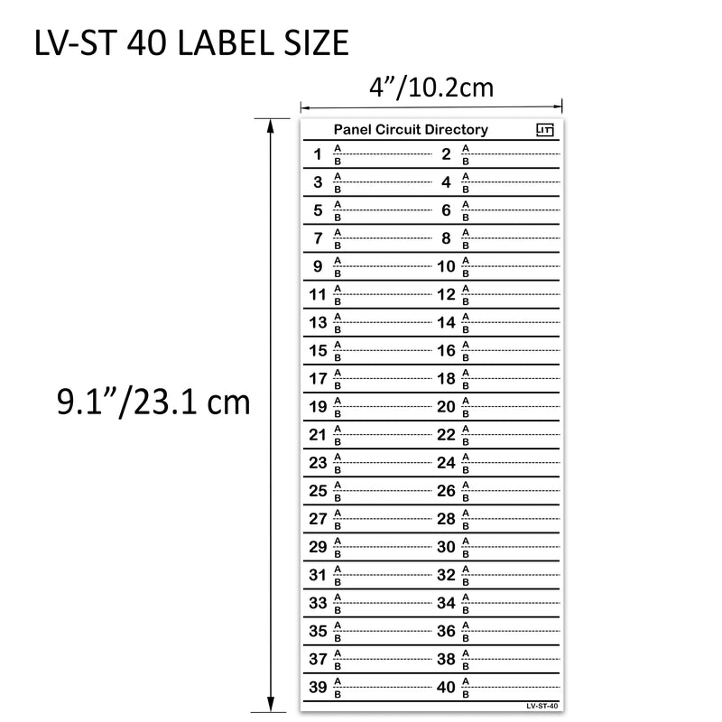 Standard 40 Circuits