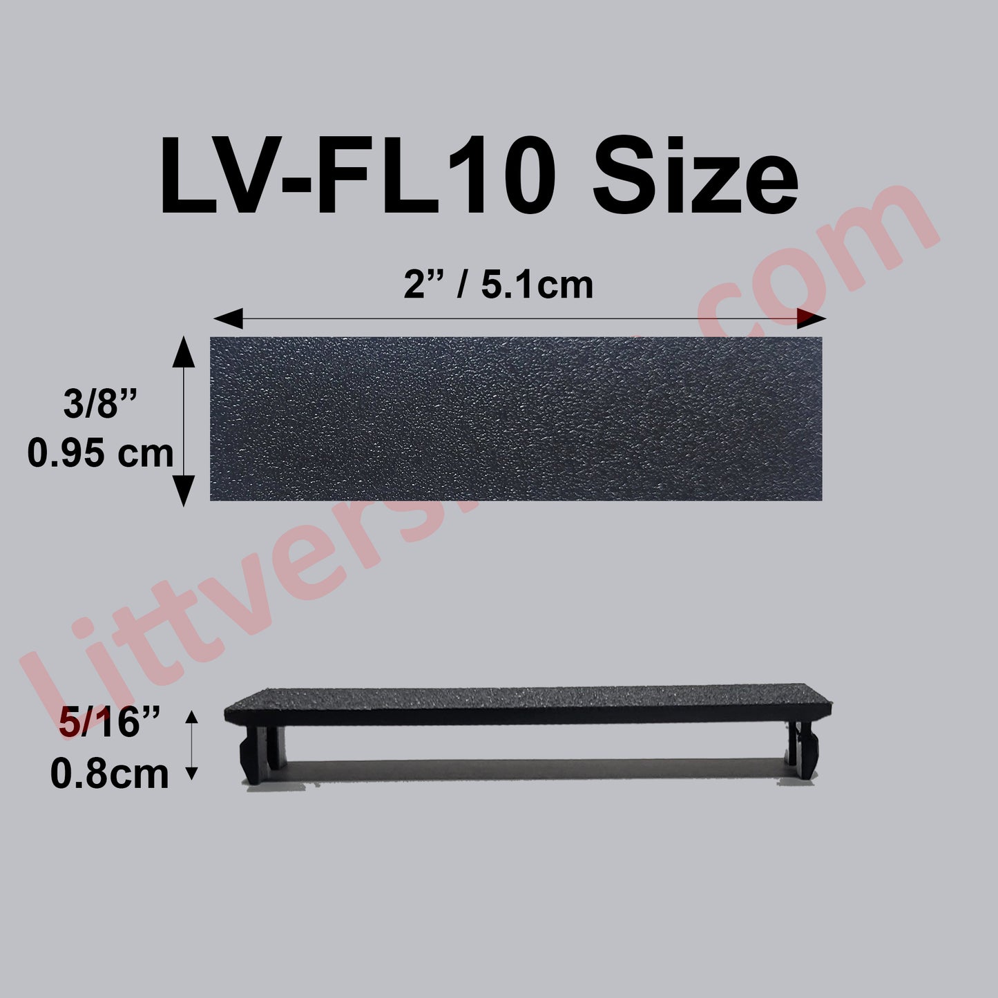 5 Pack 3/8 inch Knockout Filler Plate 3/8" x 2" Blank Flush Cover for MCB Miniature AC DC Circuit Breaker Electrical Panel Box Load Center Universal ABB DIN Rail Boxes
