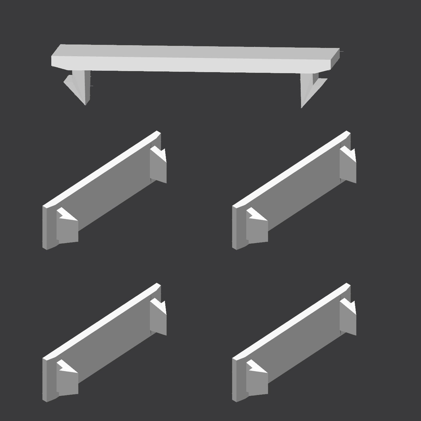 5 Pack 1/2 inch FPE NA NC NCFS Federal Pacific Stab-lok Universal Knockout Filler Plate 1/2" x 1.5" Blank Flush Cover for Twist Thin Circuit Breaker Electrical Panel Box Load Center