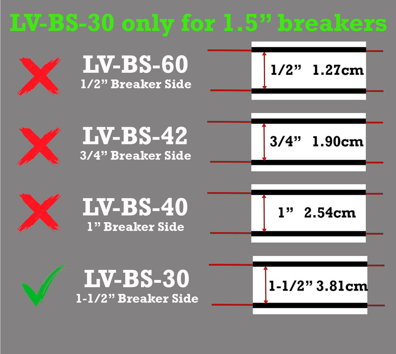Breaker Side 30 Circuits