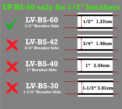 Breaker side 60 Circuits