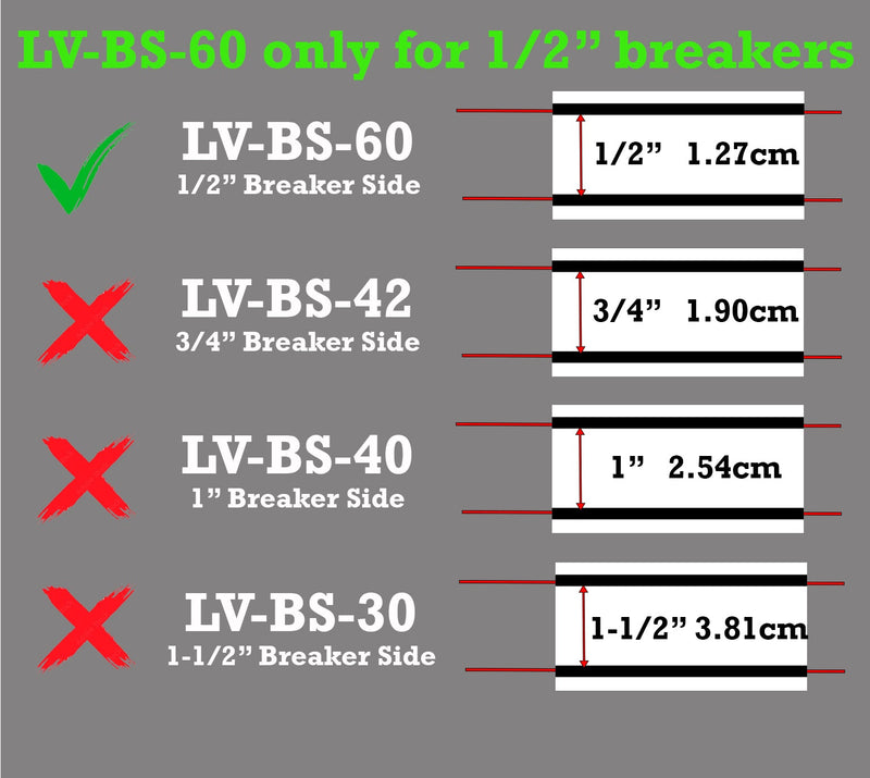 Breaker side 60 Circuits