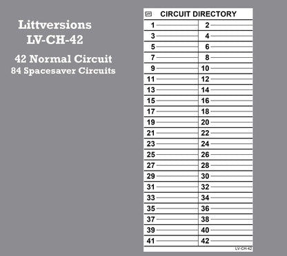 Replacement for Cutler Hammer 42 Circuits