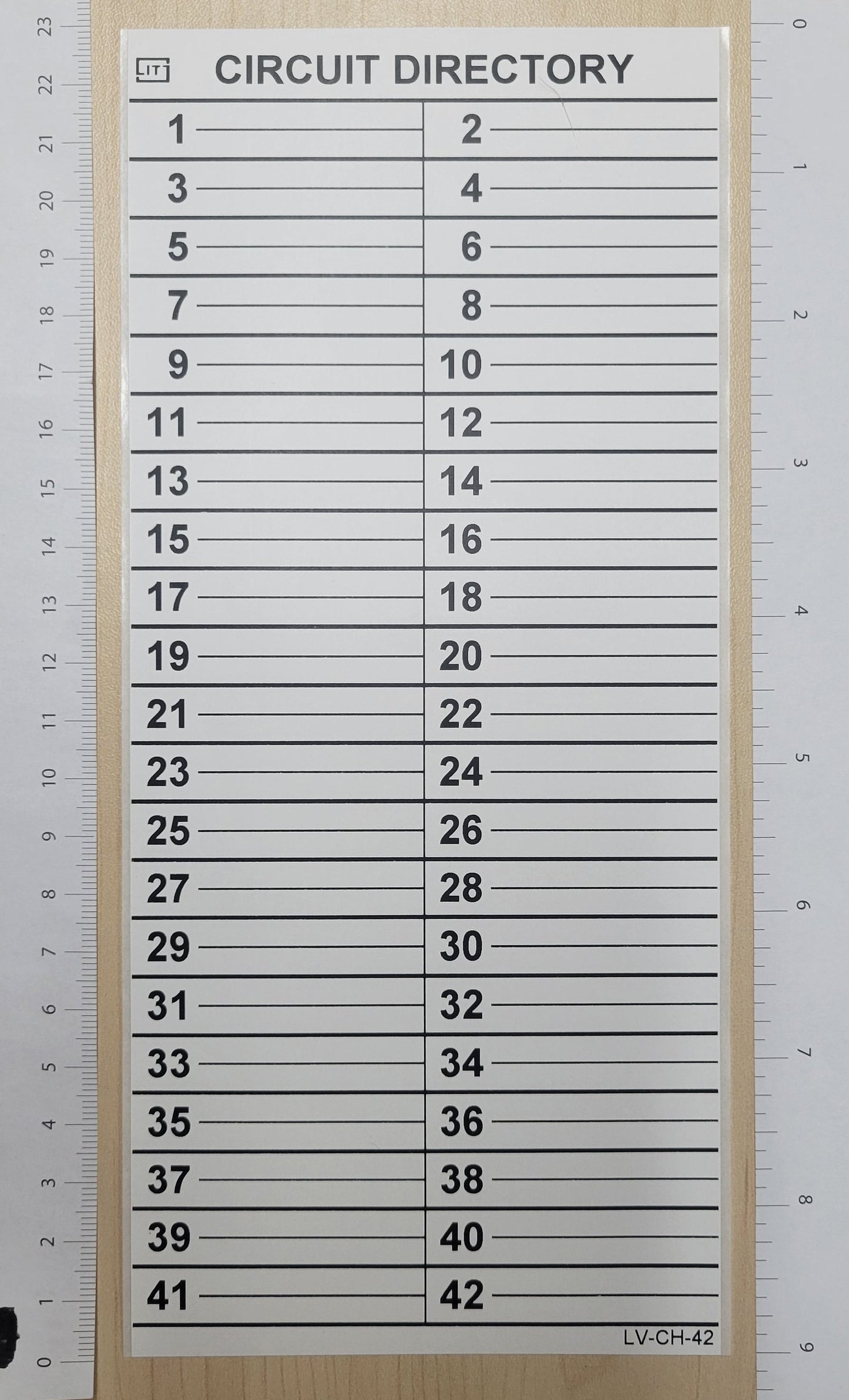 Replacement for Cutler Hammer 42 Circuits