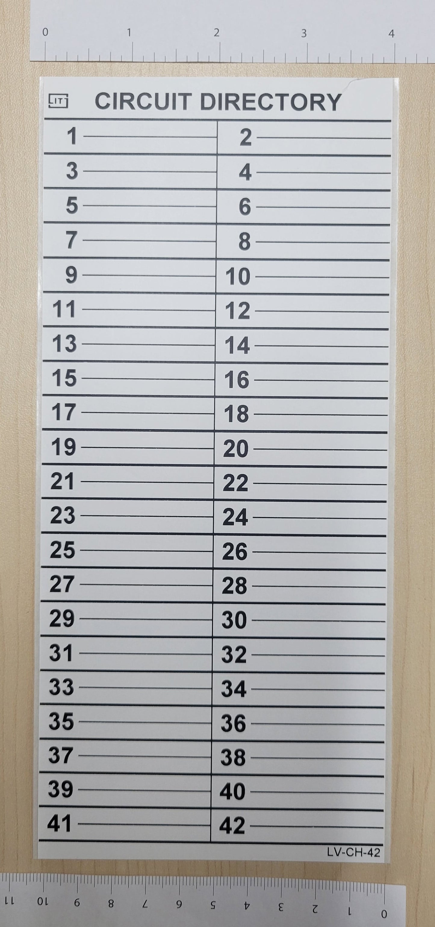 Replacement for Cutler Hammer 42 Circuits