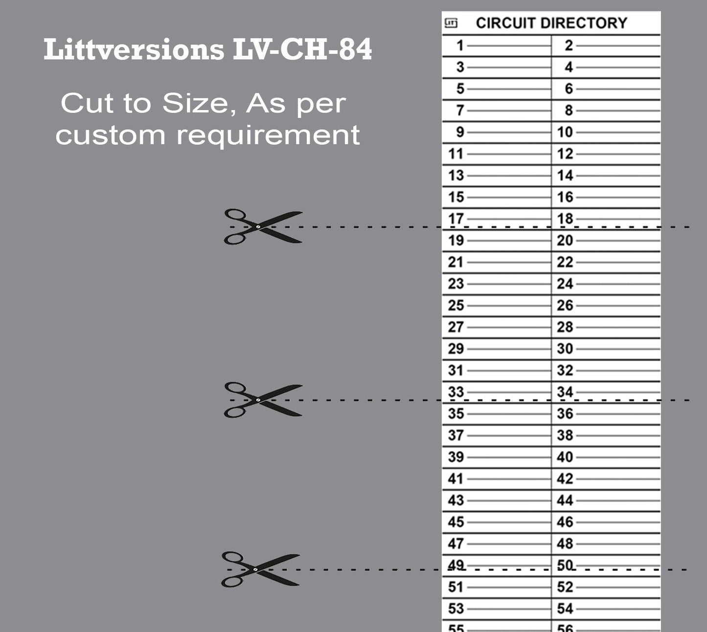 Replacement for Cutler Hammer 84 Circuits