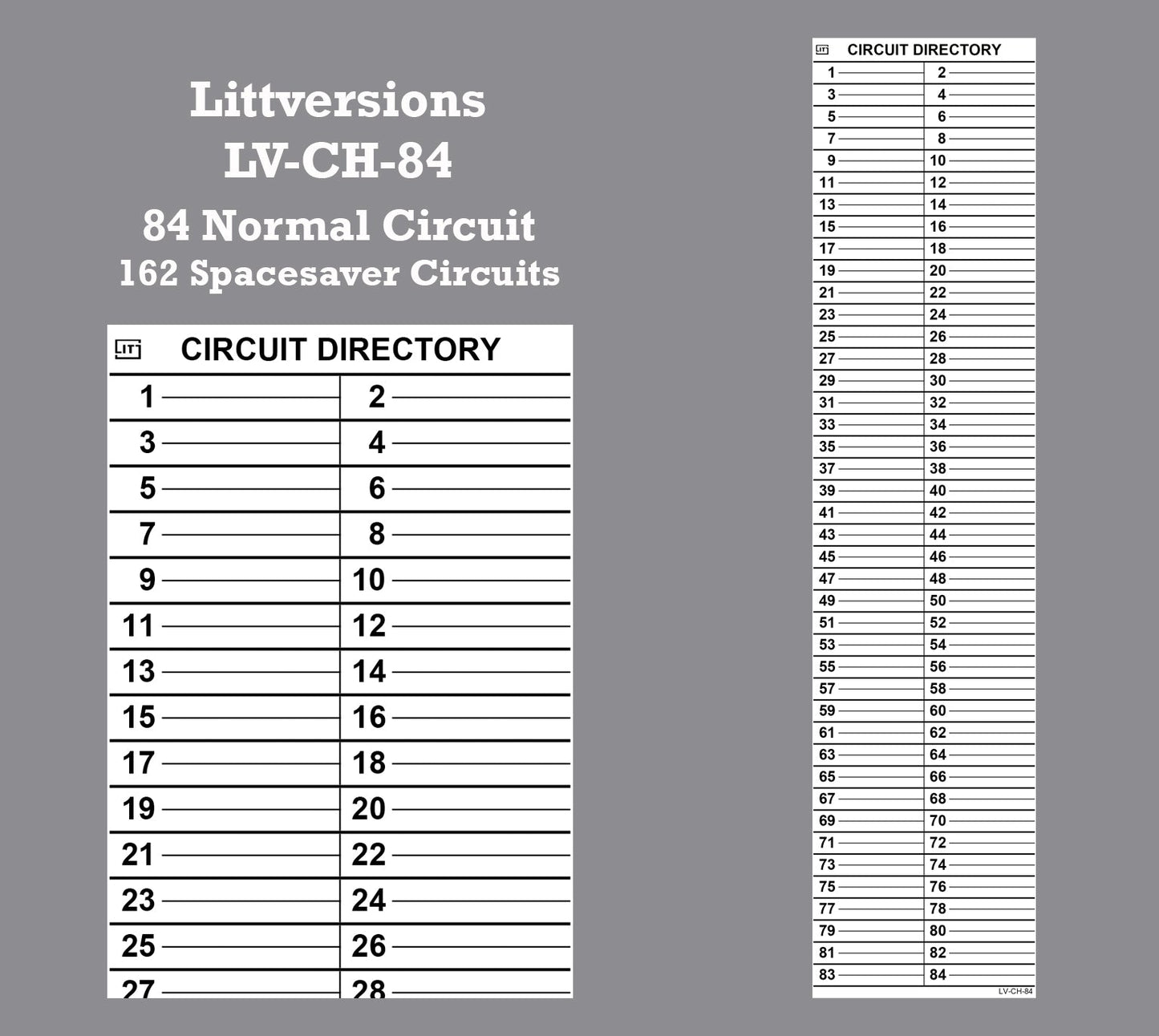 Replacement for Cutler Hammer 84 Circuits