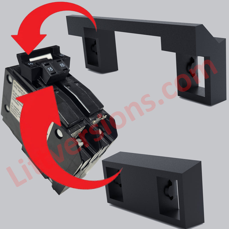 QOTHTCP Handle Tie for Joining Pairs/Inside Only/Outside Only Quad Tandem SquareD QO Type Common Trip QOTHTCP Circuit Breaker
