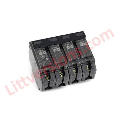 2 Pack Handle Tie Join 4 Single Pole or 4 Pole 1" Wide Replacement for GE General Electric Electrical Breakers Common Trip Breakers Circuit Breaker TQ4HTK