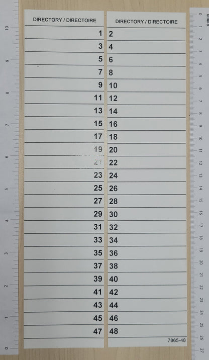 Replacement for Federal Pioneer/ Stablok 48 Circuits