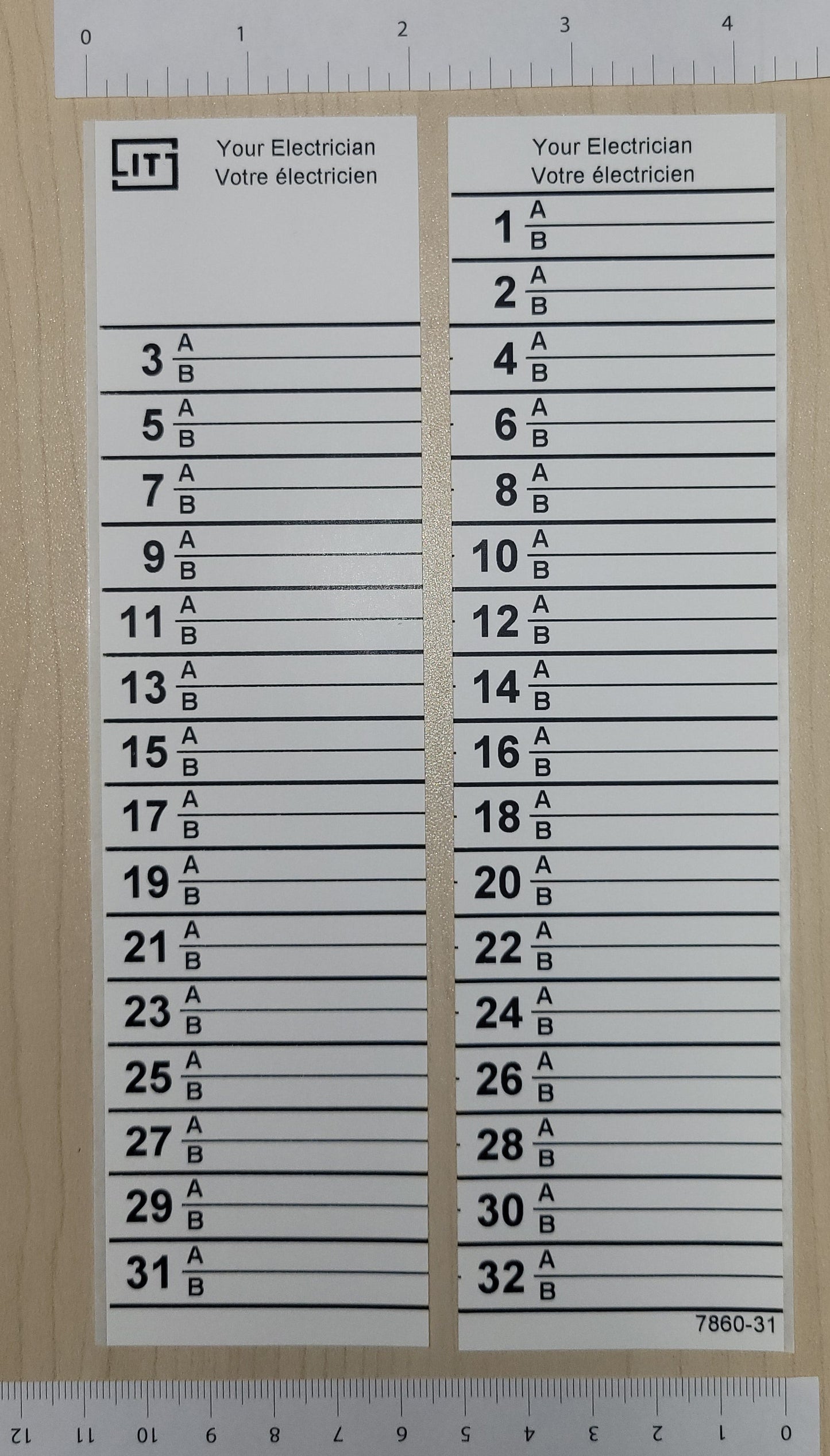 Replacement for Siemens 32 Circuits