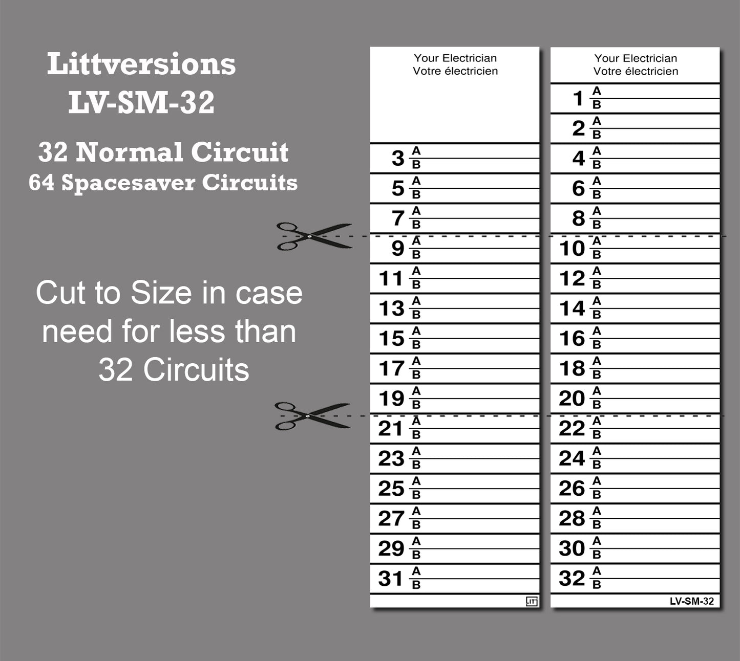 Replacement for Siemens 32 Circuits