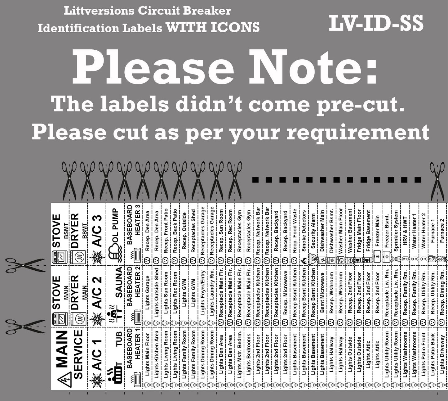 Circuit Identification Spacesaver