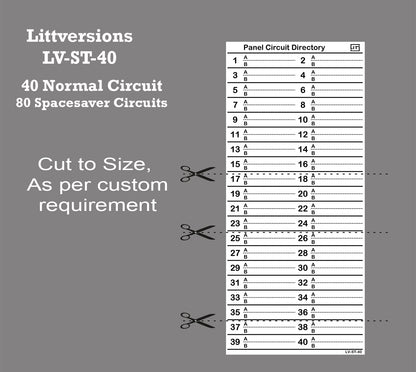 Standard 40 Circuits