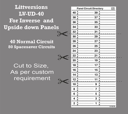 Inverse Upside down 40 Circuits