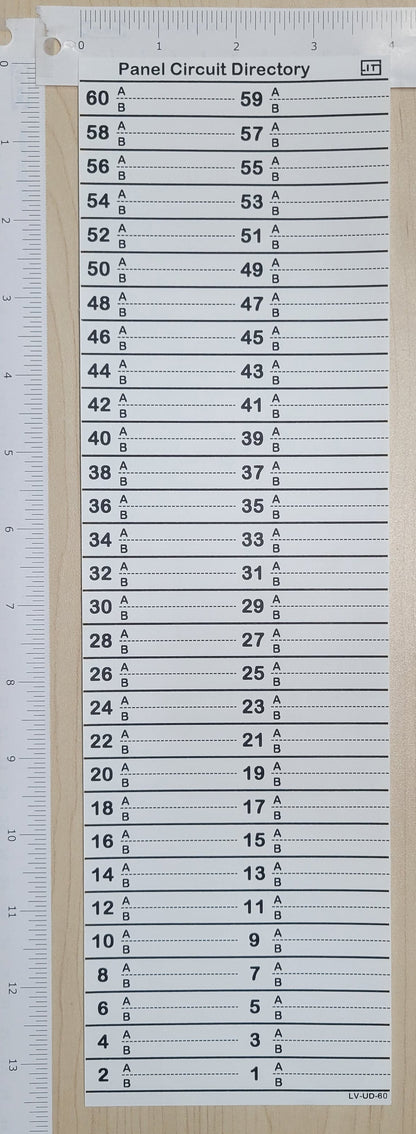 Inverse Upside down 60 Circuits