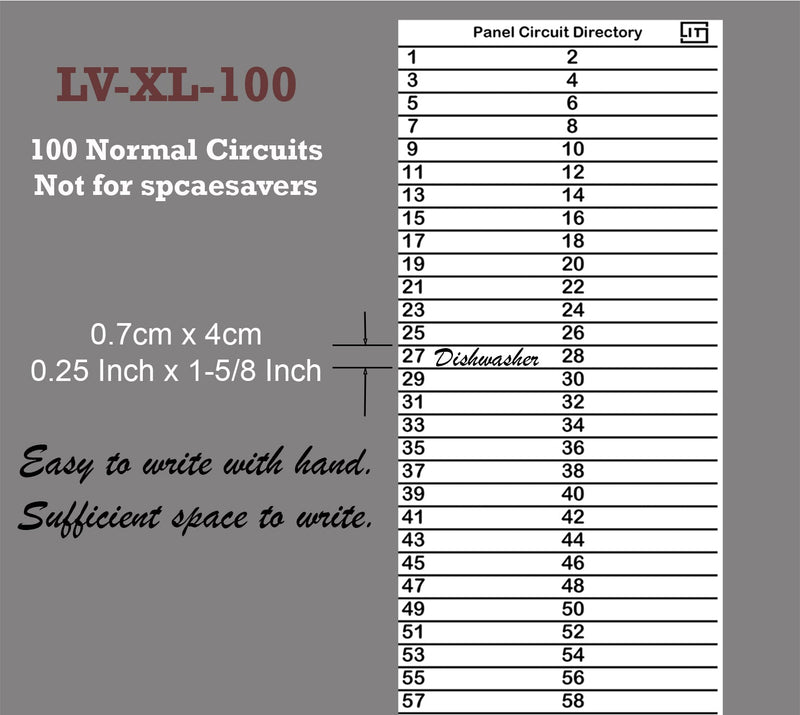 Xtra large 100 Circuits